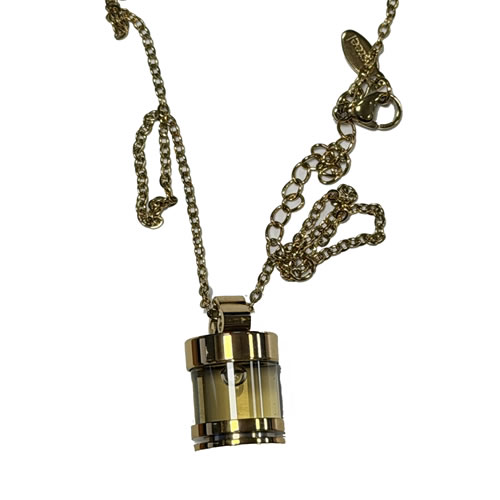 Bescherming in parfum flesje (gouden)