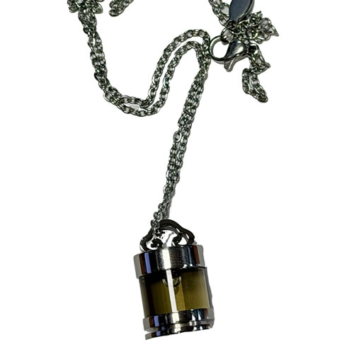 Bescherming in parfum flesje (zilver)